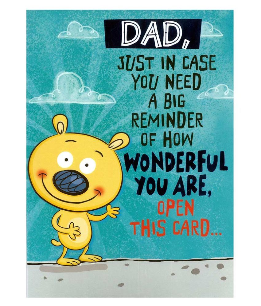 Archies Father's Day Greeting Card: Buy Online at Best Price in India ...