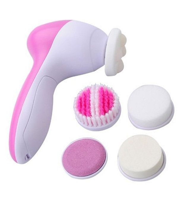     			Okayji 5 in 1 Smoothing Beauty Care Facial Massager- Colour As Per Stock