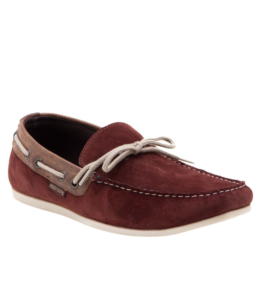 Red Tape RTR0632 Maroon Slip-on Casual 