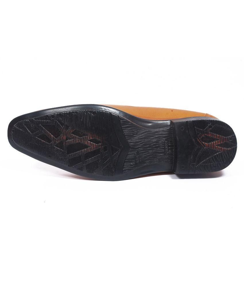 Adjoin Steps Tan Formal Shoes Price In India Buy Adjoin Steps Tan Formal Shoes Online At Snapdeal 1031