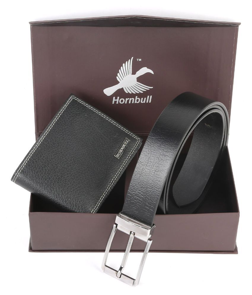 Hornbull Combo of Wallet and Belt Diwali Gift Set for Men: Buy Online at Low Price in India ...