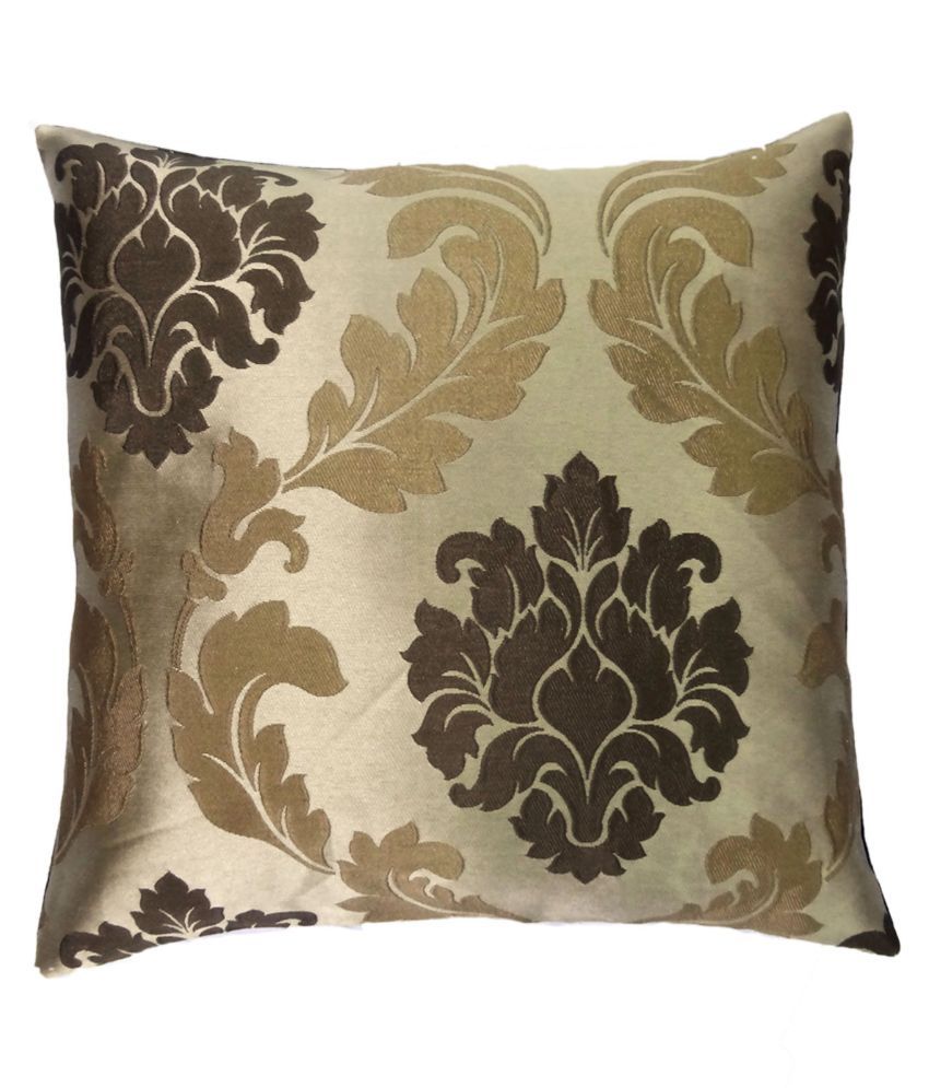 Jaipuri Golden Cushion Covers - Set of 5: Buy Online at Best Price ...