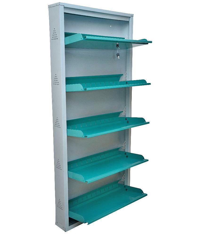 Veloce Metal Fabrication Green And Grey Metal Shoe Rack Buy Veloce Metal Fabrication Green And Grey Metal Shoe Rack Online At Best Prices In India On Snapdeal