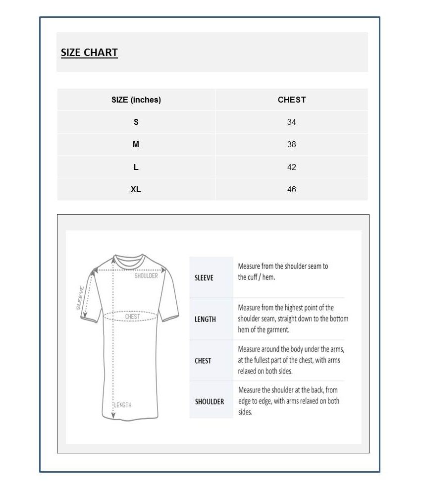 jockey t shirt size chart