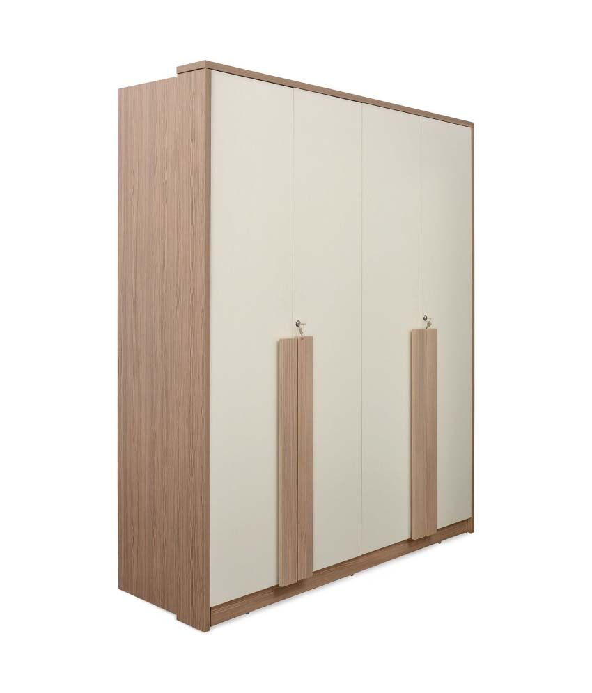 Nilkamal Polar 4 Door Wardrobe Buy Online At Best Price In India