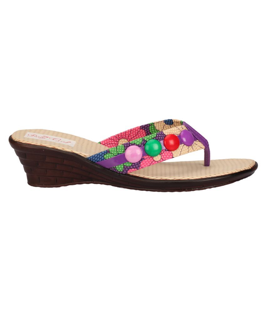 multi colored wedges