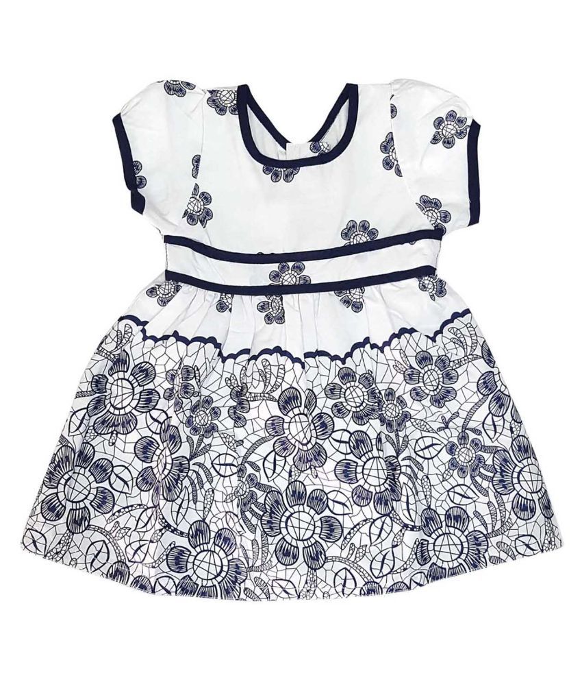 spring and summer white frocks