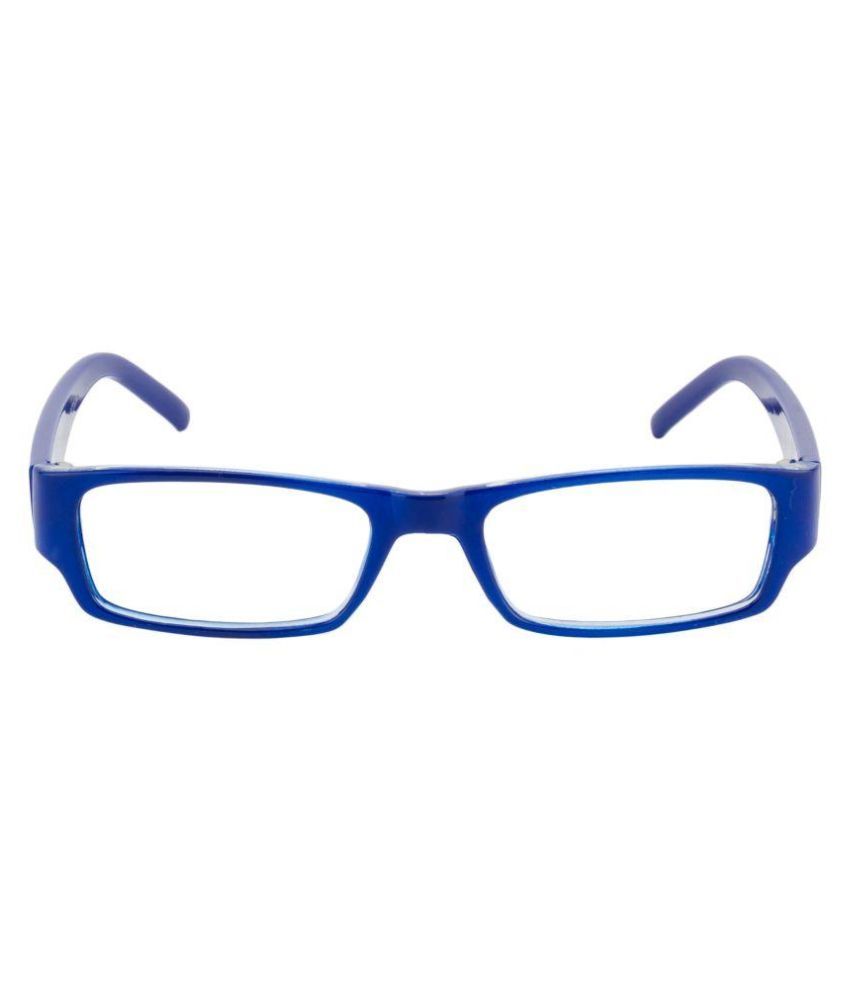 Buy Glitters Blue Rectangle Spectacle Frame ( B1218C6 ) at Best Prices ...