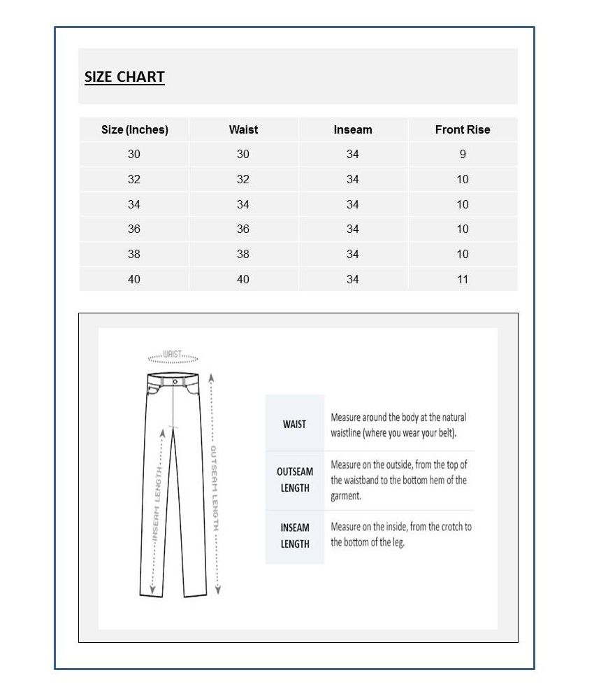 pepe jeans sizes