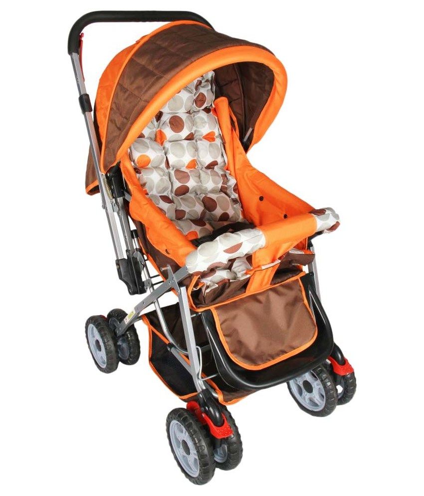 Toyhouse Sweetsmile Baby Stroller Pram Orange Buy Toyhouse