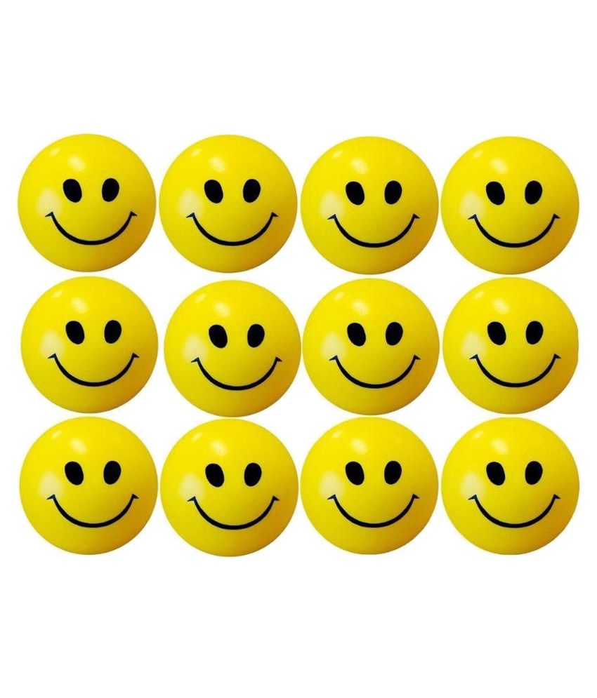 New Pinch Smiley Face Squeeze Ball - Pack Of 12 - Buy New Pinch Smiley ...