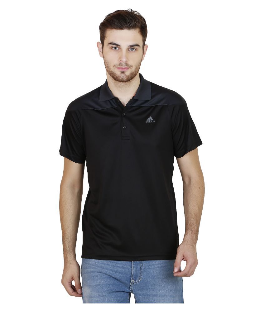 Adidas Black Polo T Shirts - Buy Adidas Black Polo T Shirts Online at ...