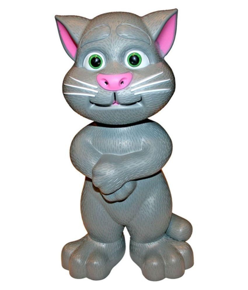 VIRU Grey Plastic Talking Tom Toy - Buy VIRU Grey Plastic Talking Tom ...