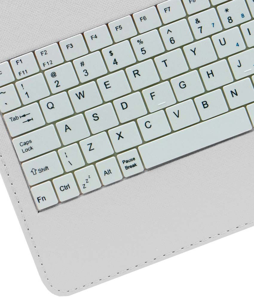 Acm Usb Keyboard Case for Hp Slate 7 Hd Tablet Cover Stand - White - Keyboards Online at Low Prices | Snapdeal India