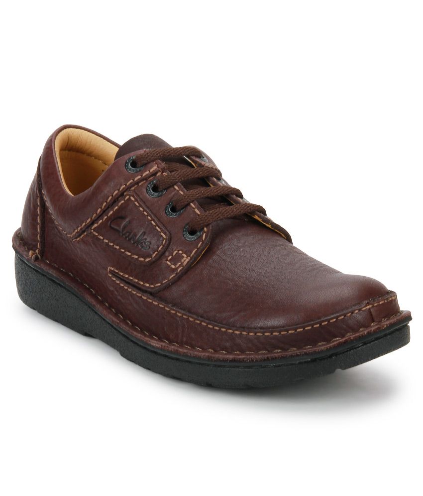 Clarks Nature II Brown Lifestyle Casual Shoes - Buy Clarks Nature II ...