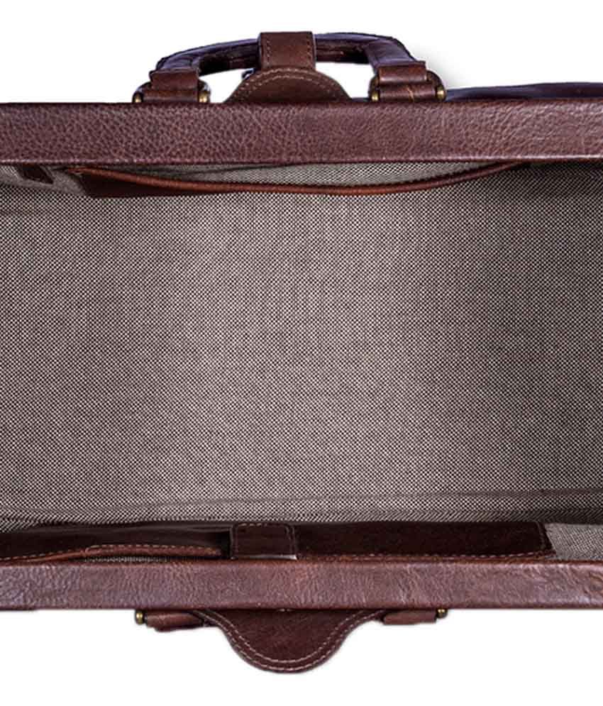 hidesign leather duffle bag