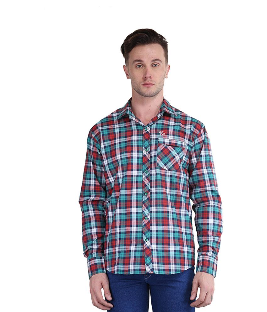     			British Terminal Multi Casuals Slim Fit Shirt