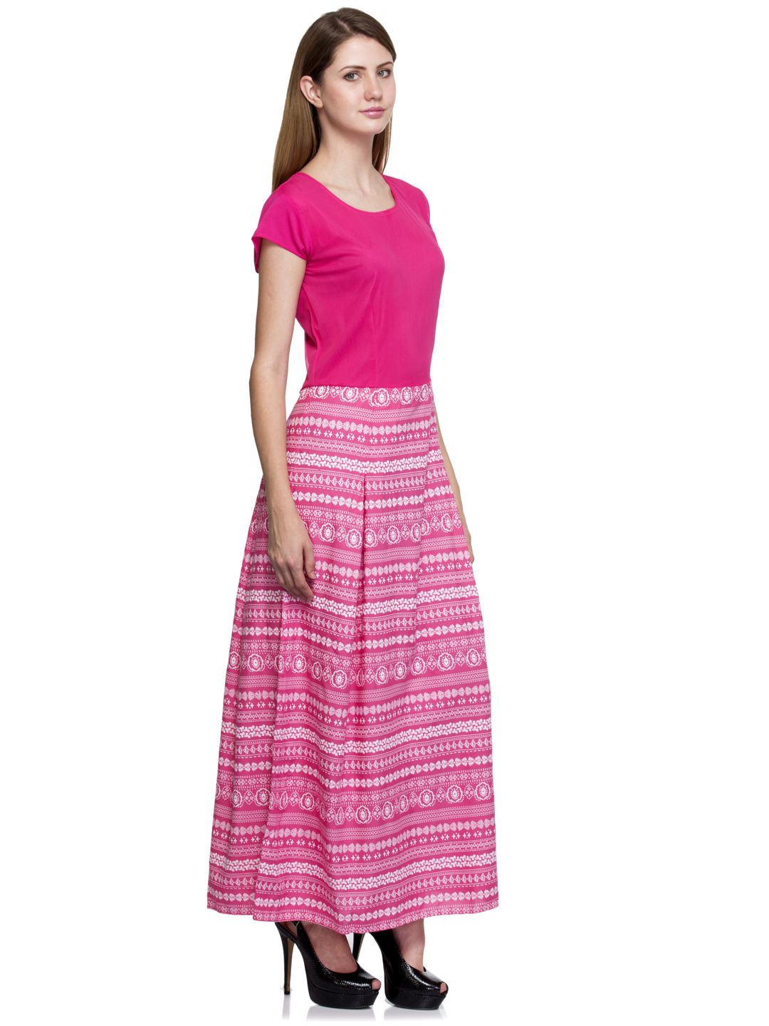 poly short gowns