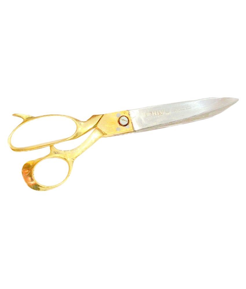 Shiv Scissors Brass Tailoring Scissor-230mm (1 Piece): Buy Online at ...