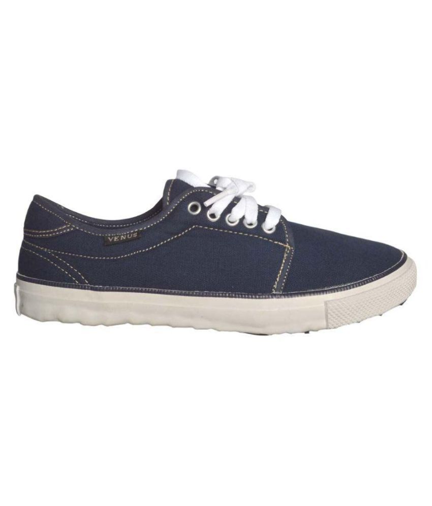 Venus Navy Canvas Shoes - Buy Venus Navy Canvas Shoes Online at Best ...