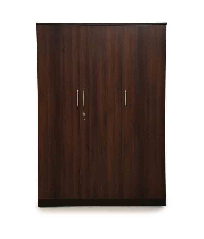 Nilkamal Sdl619621539884 Florence 3 Door Wardrobe Best Price