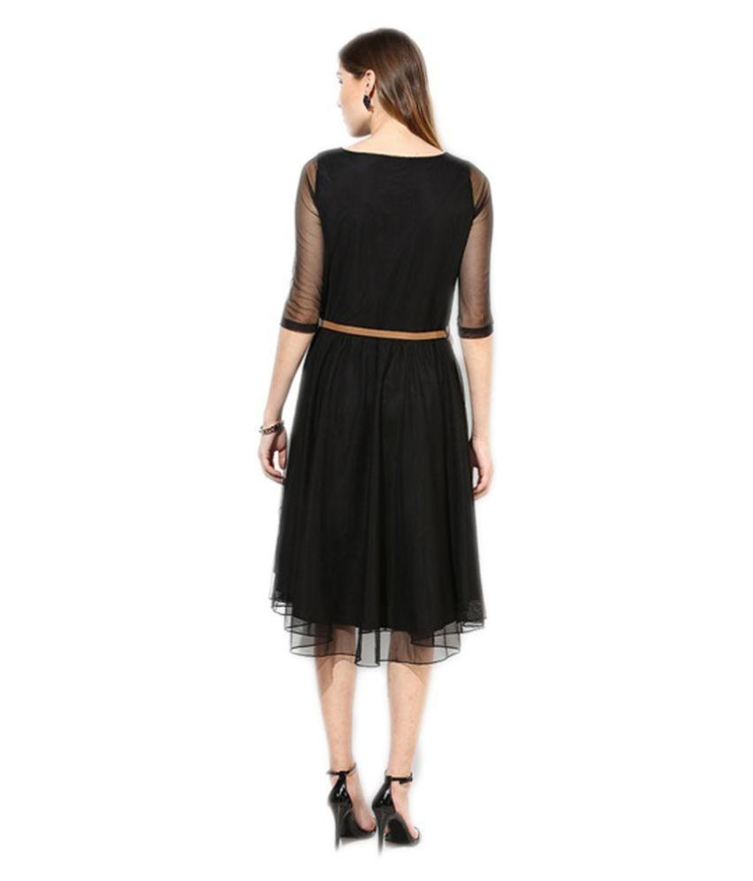 Jenil Fashion Black Net Dresses Buy Jenil Fashion Black Net Dresses
