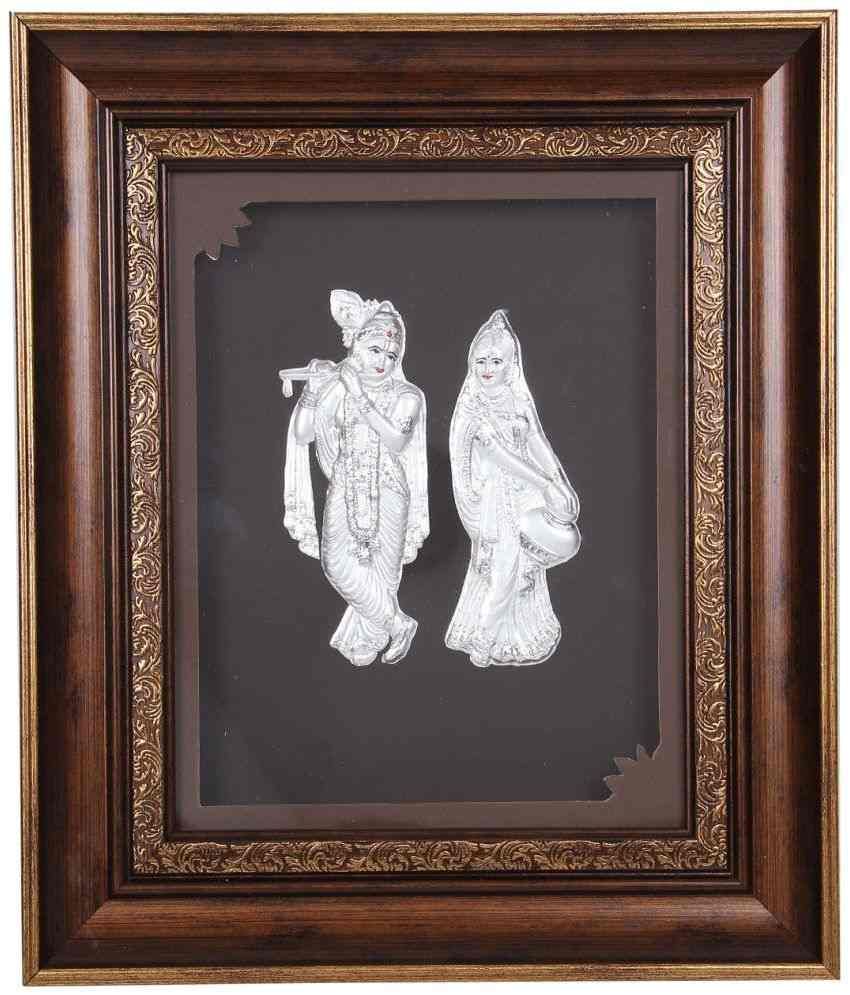 Silverwala Wood Wall Hanging Brown Single Photo Frame Buy Silverwala