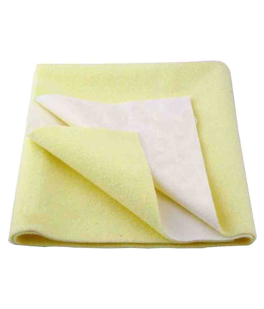Quick Dry Baby Changing Waterproof Bed Protector Yellow Small Rubber Sheet