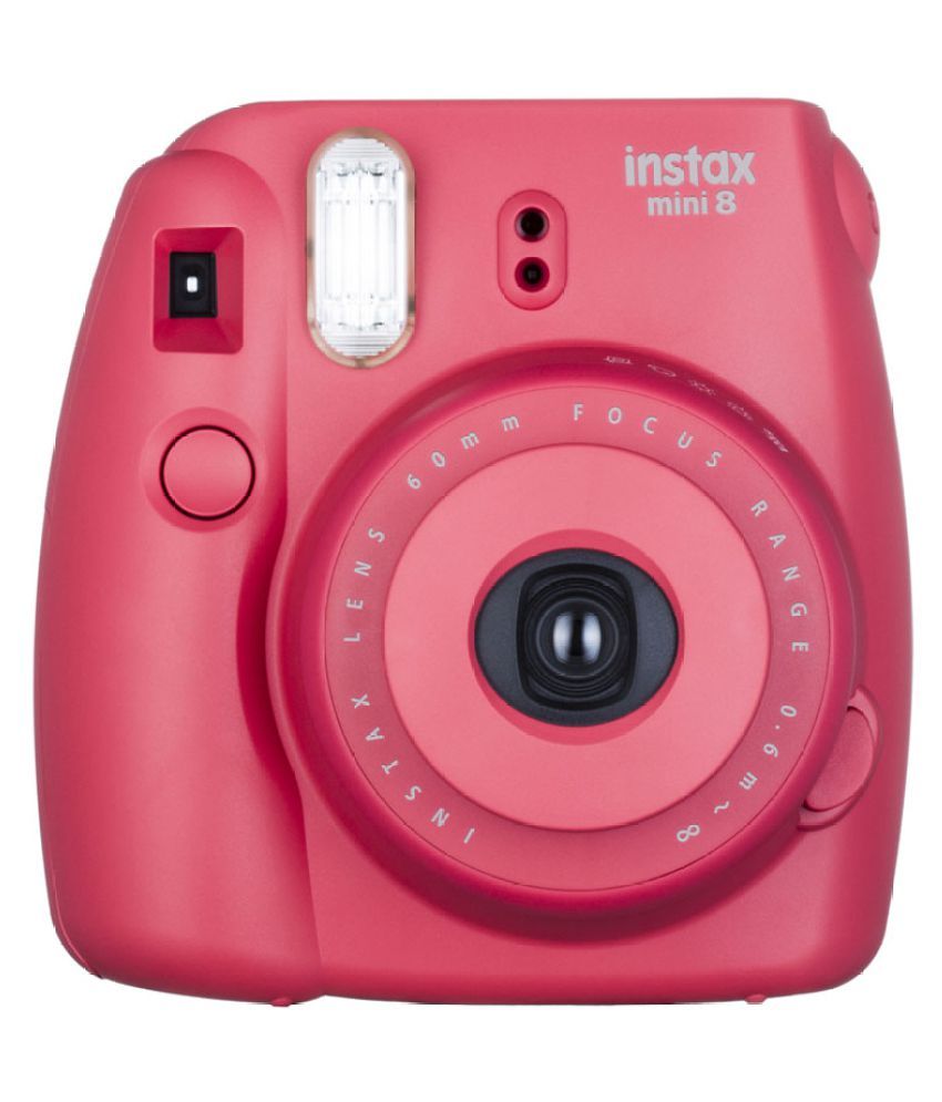 Fujifilm Instax Mini 8 Instant Camera Raspberry Price In India Buy Fujifilm Instax Mini 8 Instant Camera Raspberry Online At Snapdeal