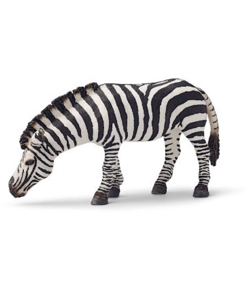 Schleich Grazing Zebra Toy Figure - Buy Schleich Grazing Zebra Toy