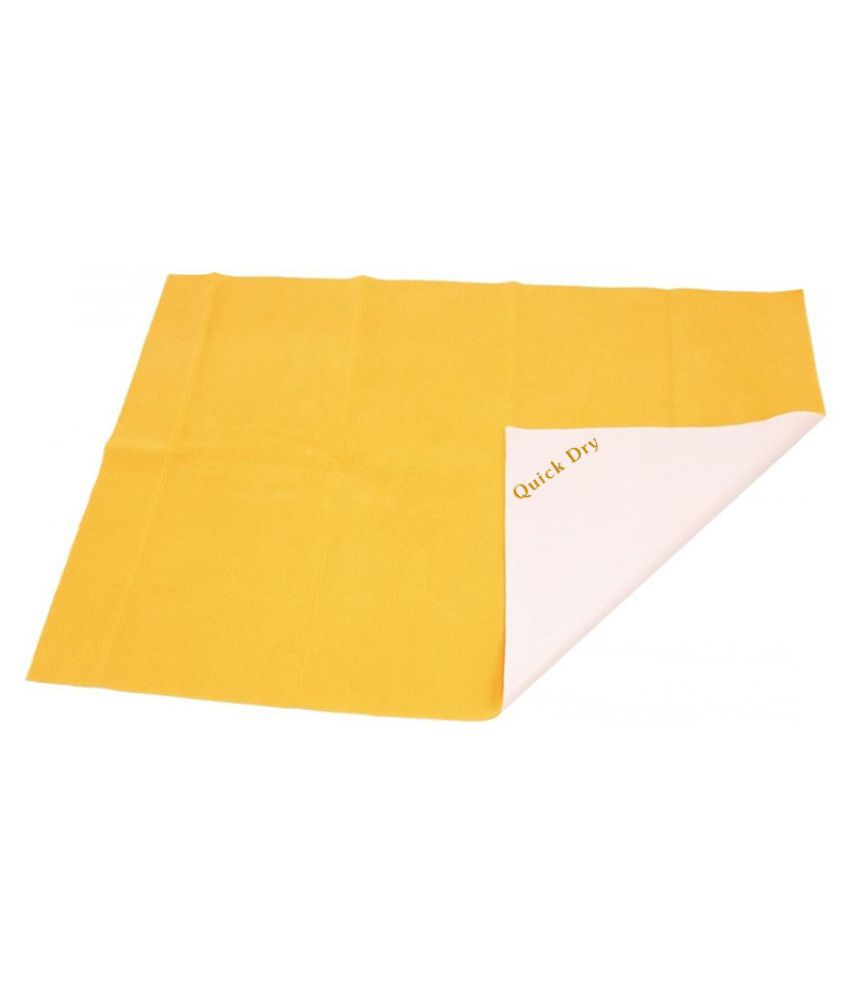 Quick Dry Orange Waterproof Sheets available at SnapDeal for Rs.250