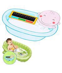 Futaba Bath Thermometer Card Plate Board for Babies Infants