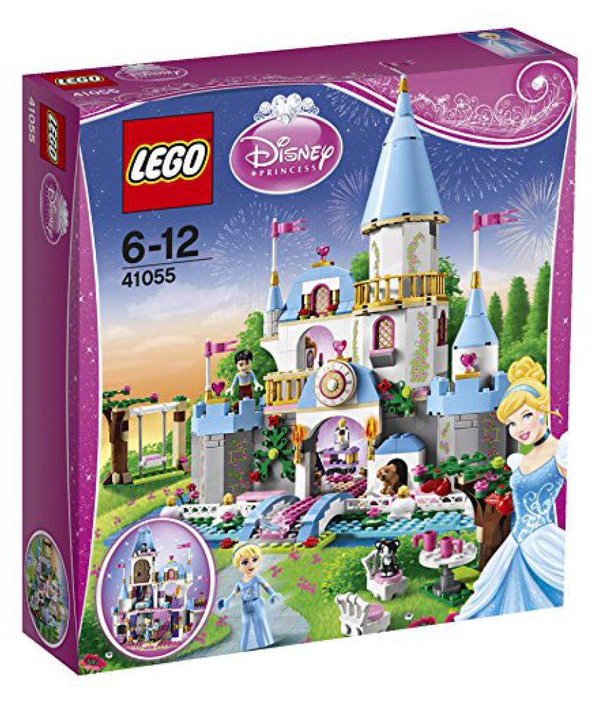 cinderella disney castle lego