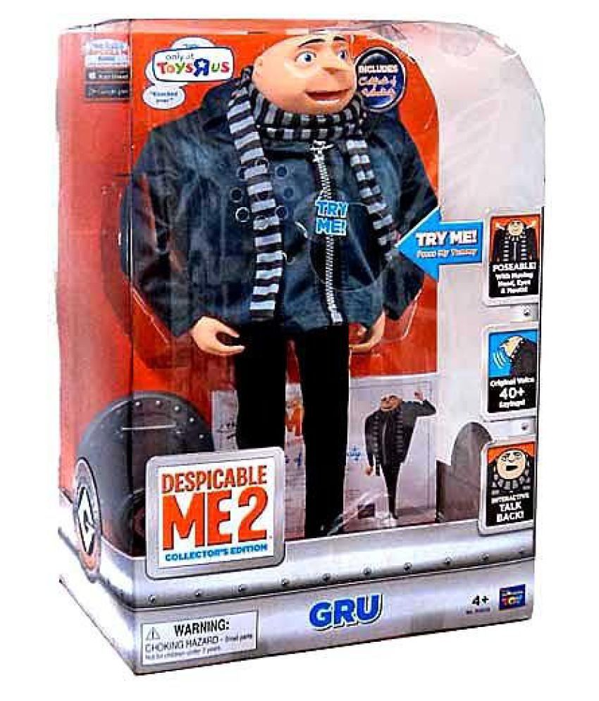 Despicable Me 2 Me2 Interactive Talking Gru Action Figure Thinkway Collector Buy Despicable Me 2 Me2 Interactive Talking Gru Action Figure Thinkway Collector Online At Low Price Snapdeal
