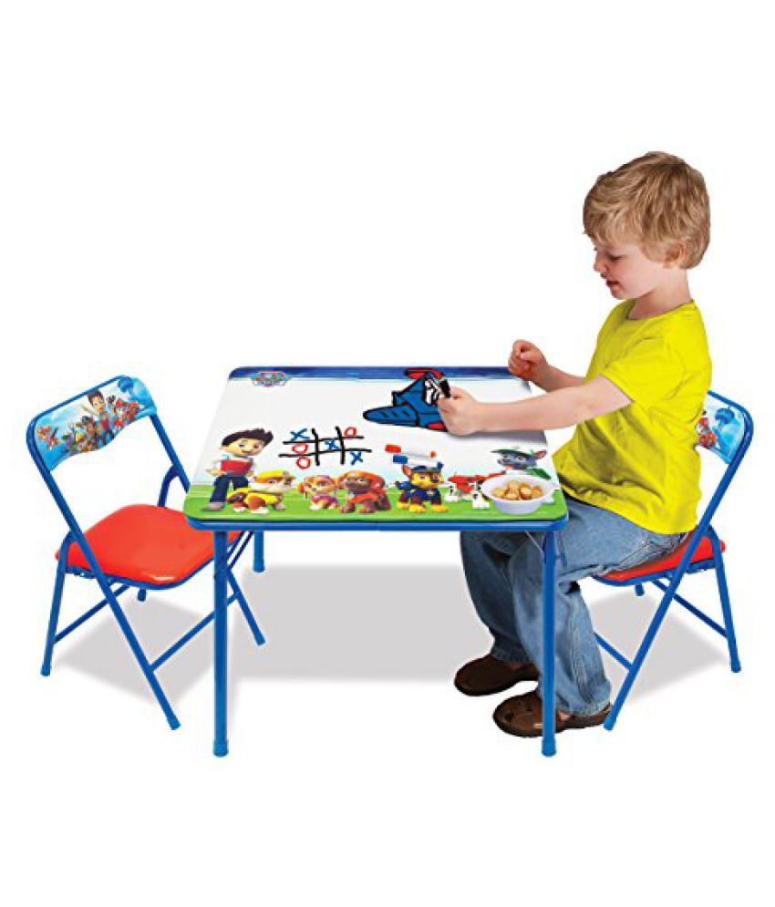 paw patrol 88595 paw patrol erasable activity table set toy