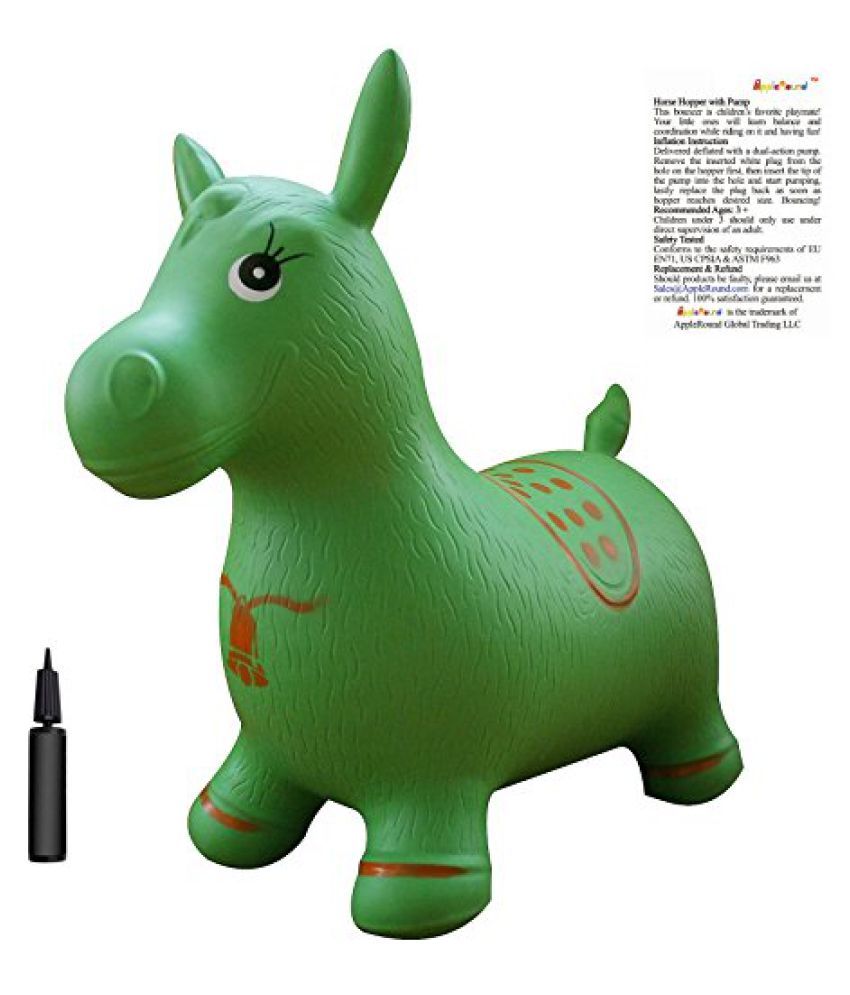 space hopper horse racing set