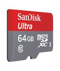 SanDisk Ultra microSDXC 64GB 80MB/S UHS-1 Card