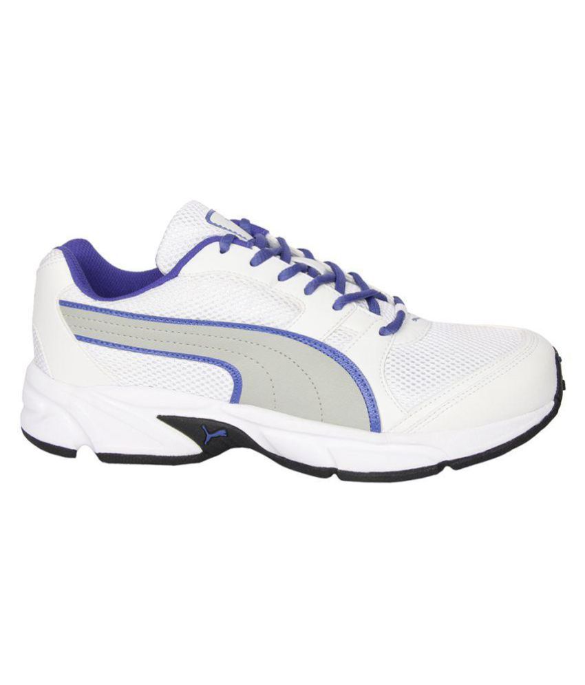 Puma MEN WHITE SHOES Strike II DP White Running Shoes - Buy Puma MEN ...