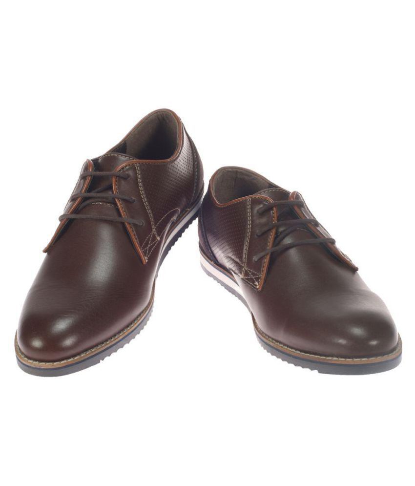 Khadim's Lazard Lifestyle Brown Casual Shoes - Buy Khadim's Lazard Lifestyle Brown Casual Shoes 