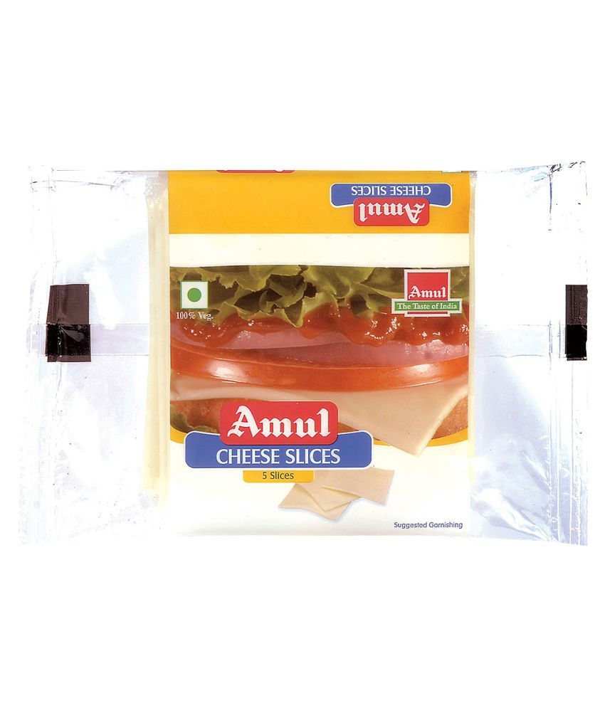 Amul Cheese Sliced 100 gm Buy Amul Cheese Sliced 100 gm at Best Prices