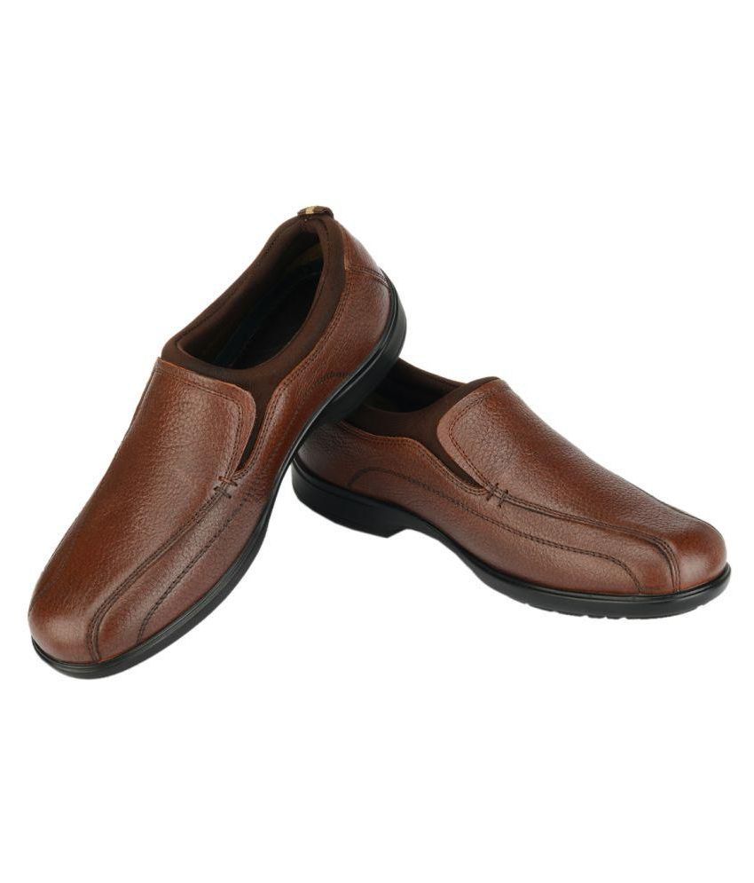 khadim brown formal shoes