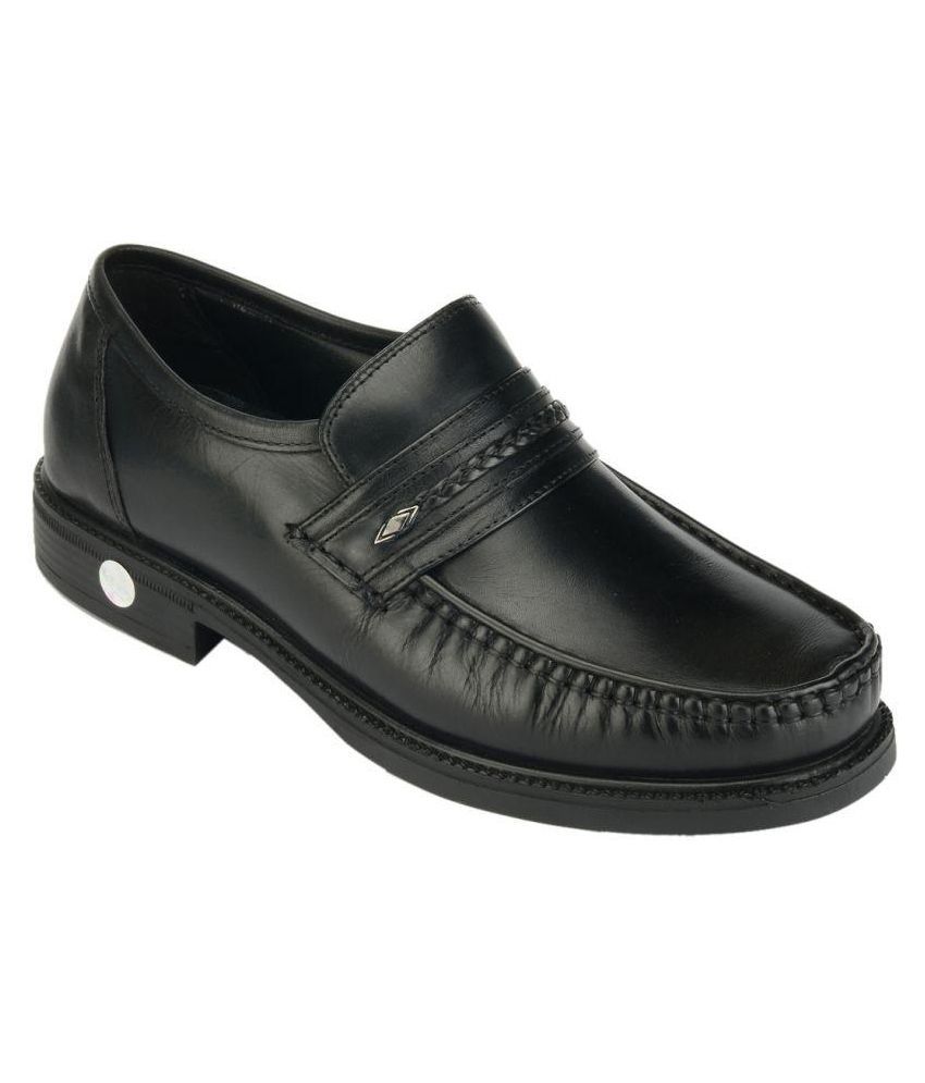khadims formal black shoes
