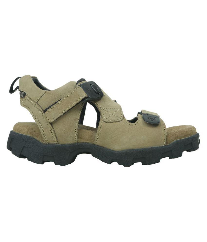 Woodland GS 4011Y15 Khaki Sandals Price 