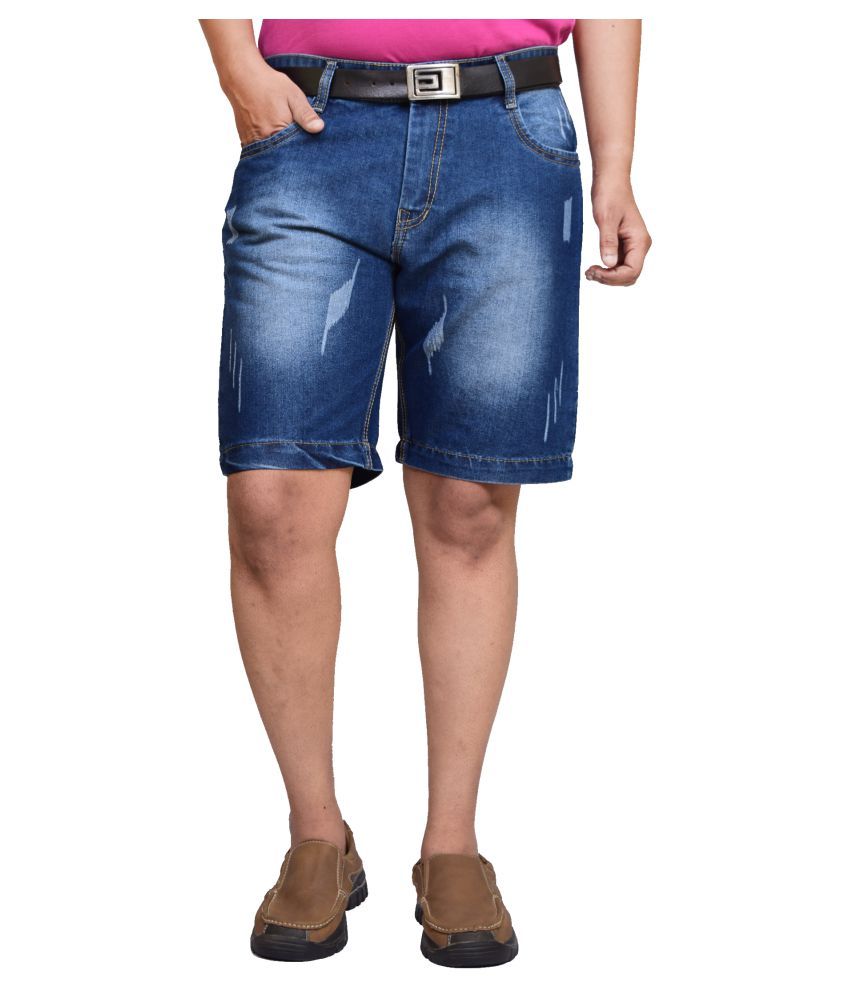     			American Noti Blue Shorts