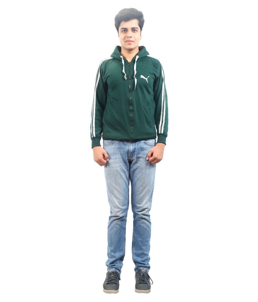 Go-on Green Casual Jacket - Buy Go-on Green Casual Jacket Online at ...