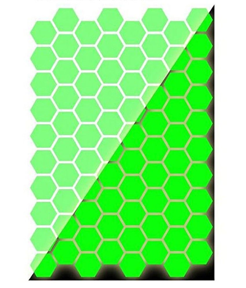 Clickforsign 1 inch Hexagon Decal Sticker 150pcs Vinyl Wall Stickers ...