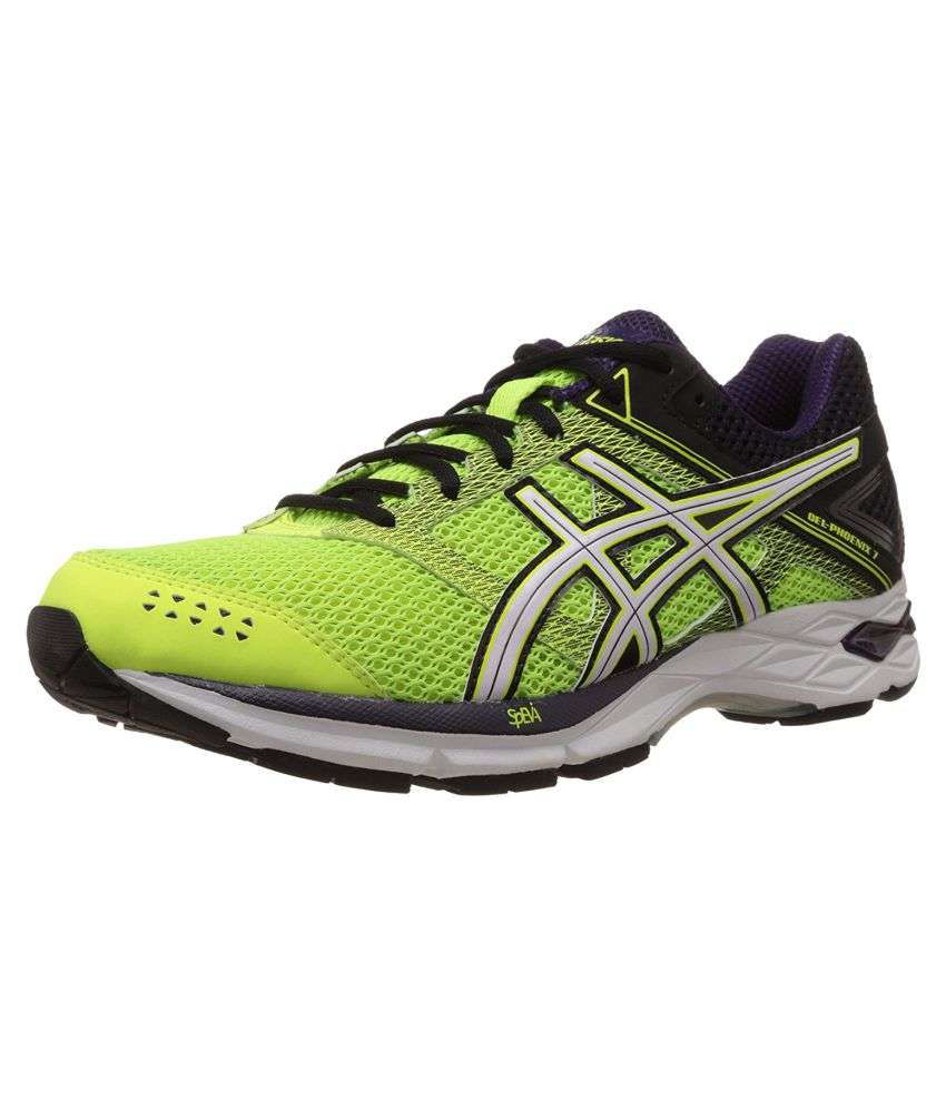Asics Green Running Shoes - Buy Asics Green Running Shoes Online at ...