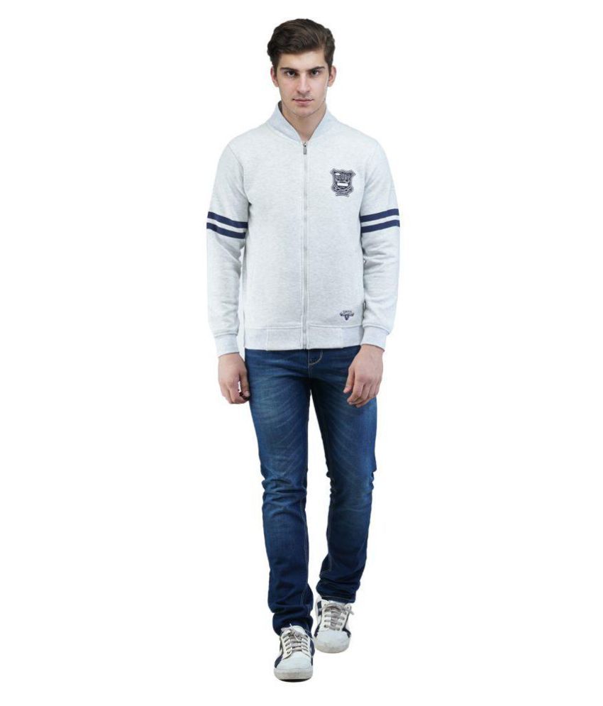 white mock collar