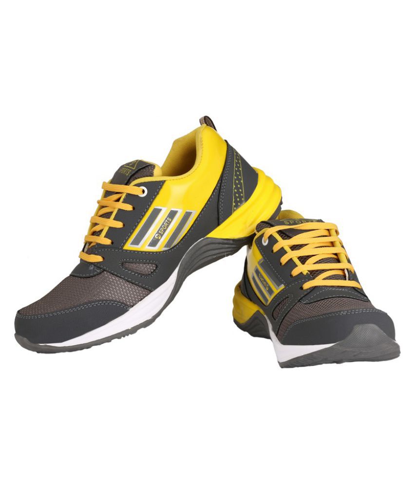 Apaxy Yellow Running Shoes - Buy Apaxy Yellow Running Shoes Online at ...