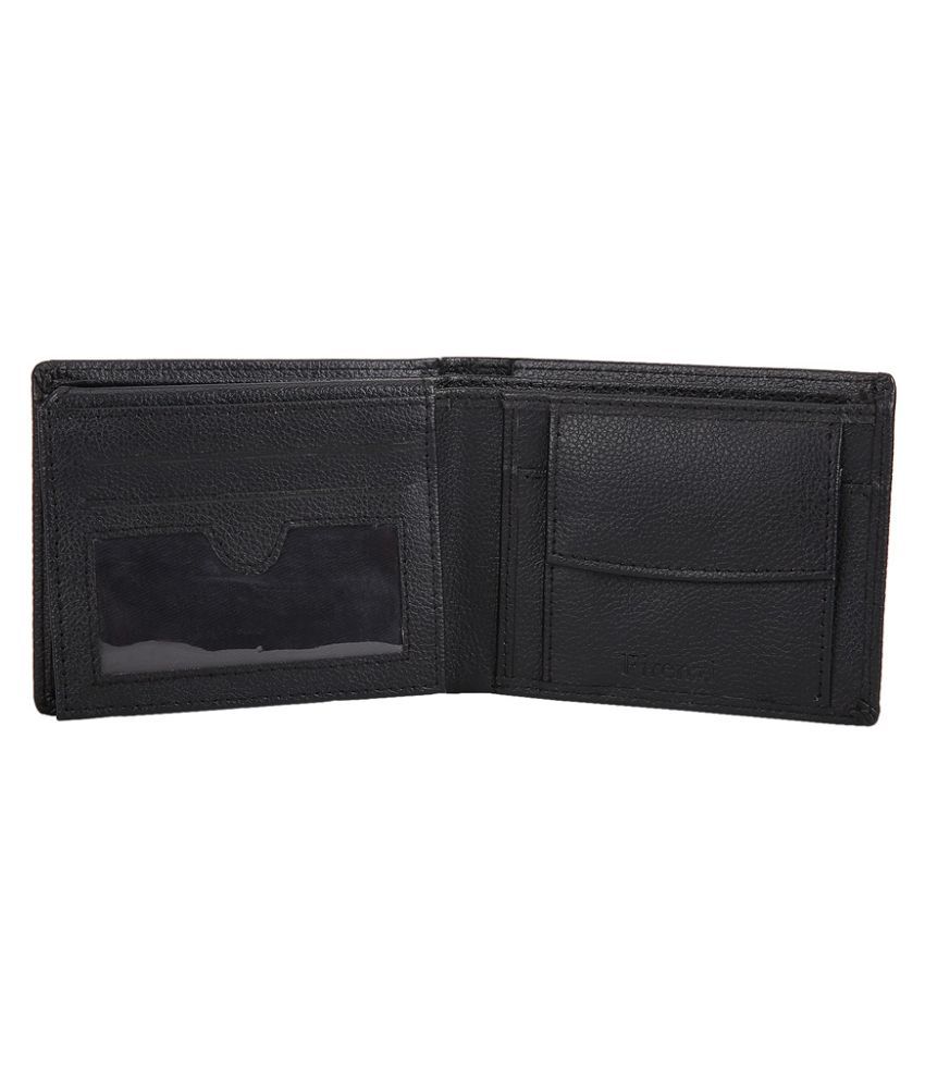 Firenzi Black Formal Regular Wallet: Buy Online at Low Price in India ...